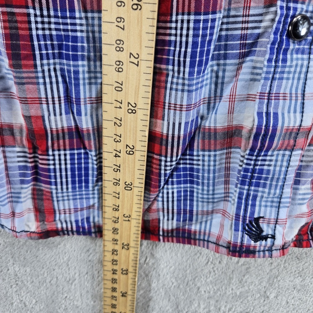 Cody James Pearl Snap Button Up Shirt XLT Western Cowboy Rodeo Mens Short Sleeve - Picture 5 of 8